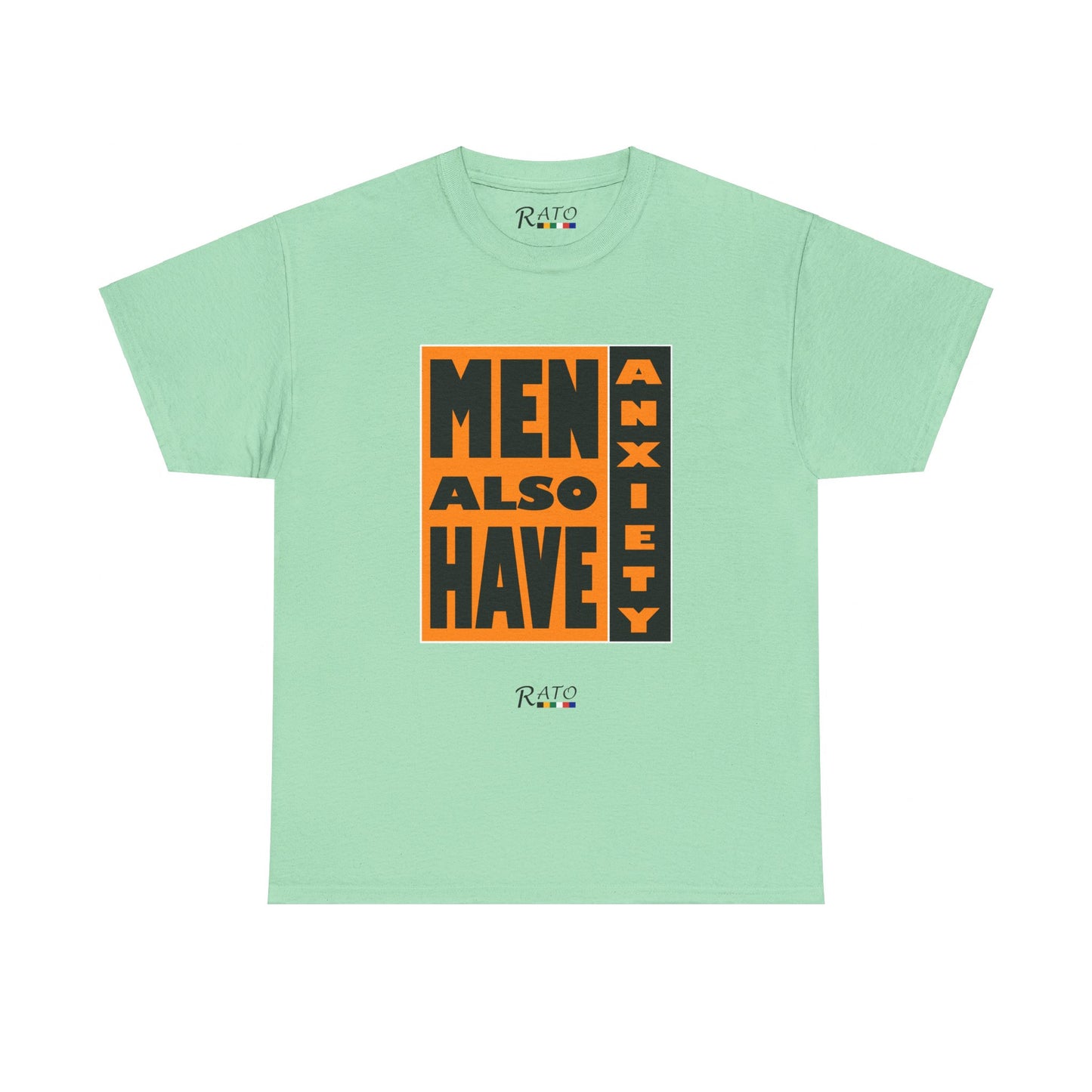 Men Also Have Axiety - Unisex Heavy Cotton Tee
