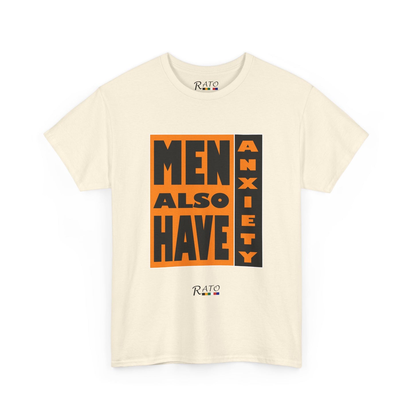 Men Also Have Axiety - Unisex Heavy Cotton Tee