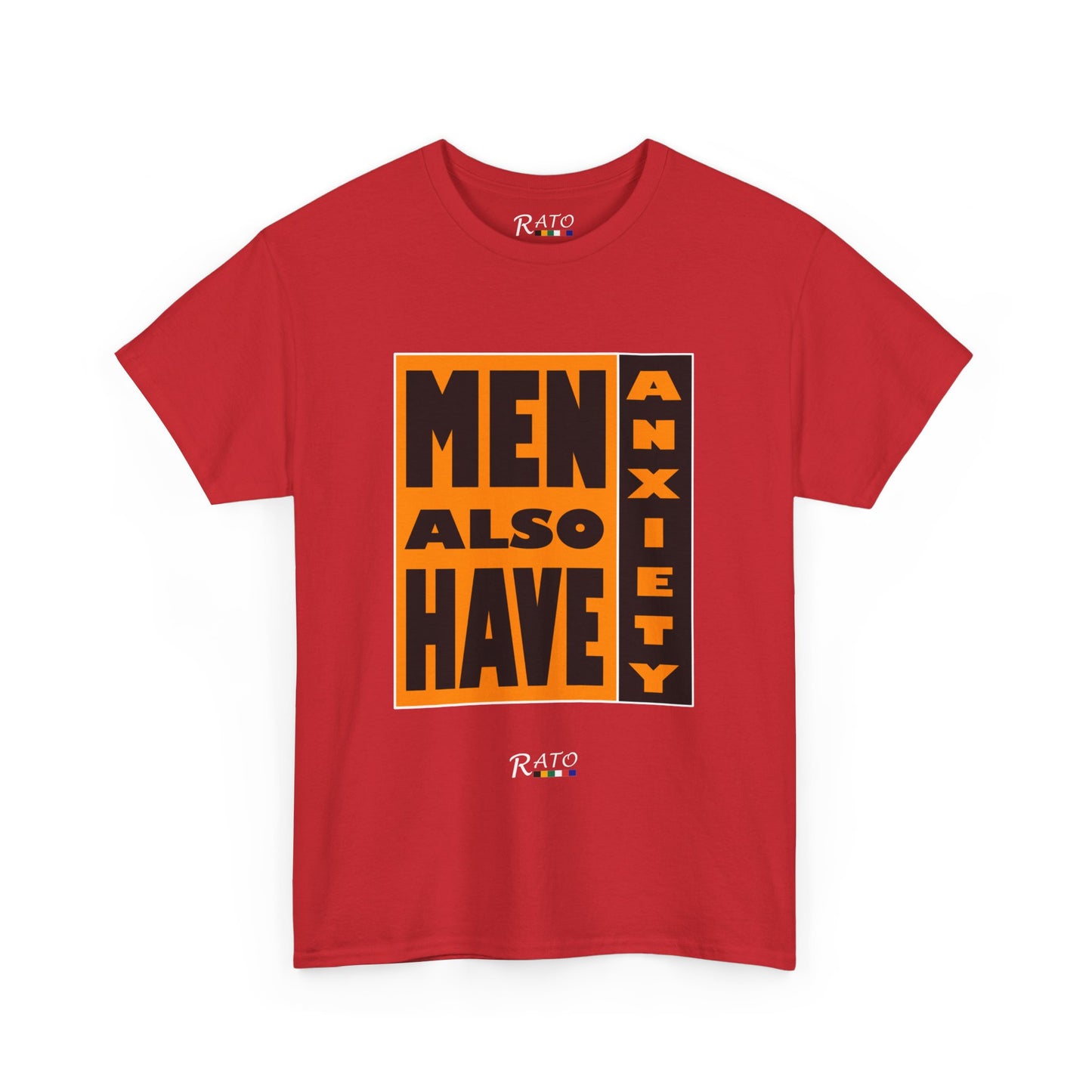 Men Also Have Axiety - Unisex Heavy Cotton Tee