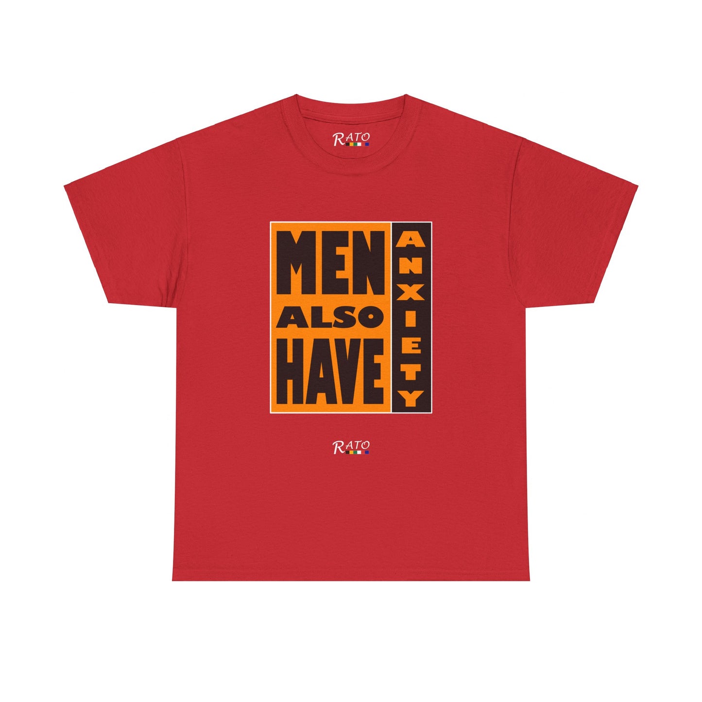 Men Also Have Axiety - Unisex Heavy Cotton Tee