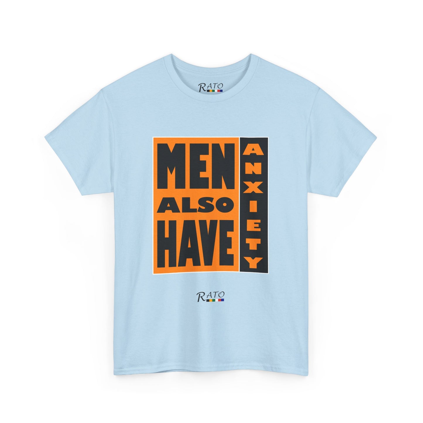 Men Also Have Axiety - Unisex Heavy Cotton Tee
