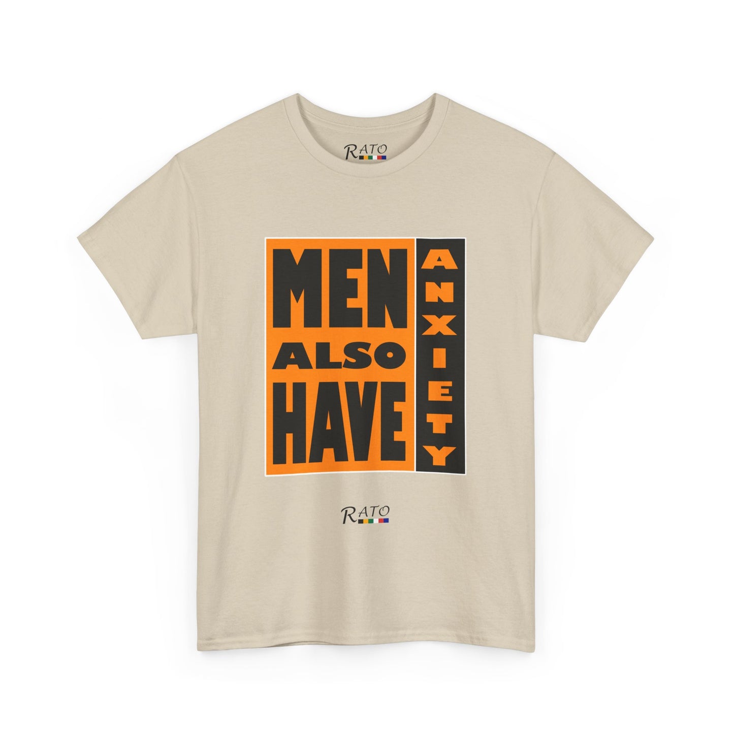 Men Also Have Axiety - Unisex Heavy Cotton Tee
