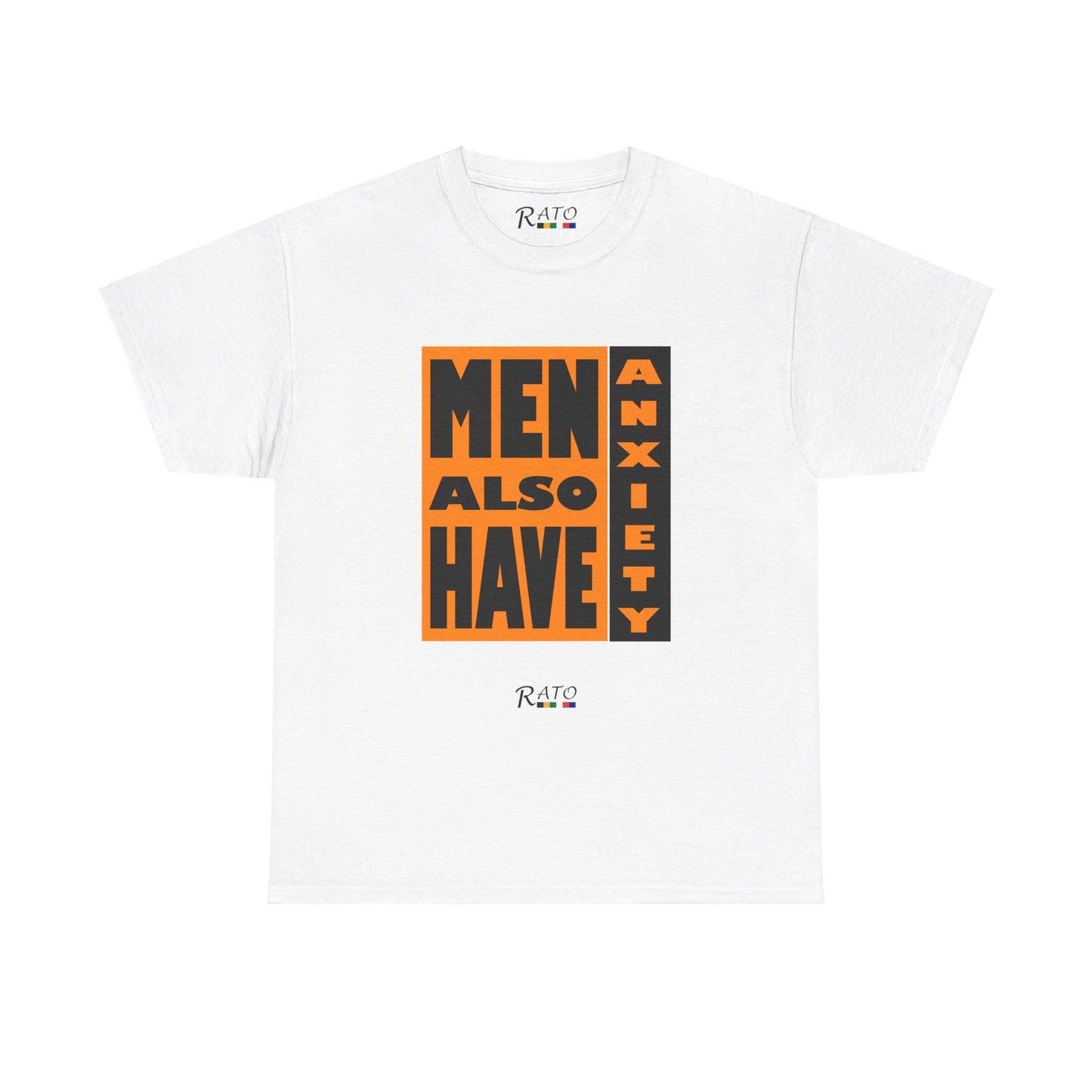 Men Also Have Axiety - Unisex Heavy Cotton Tee