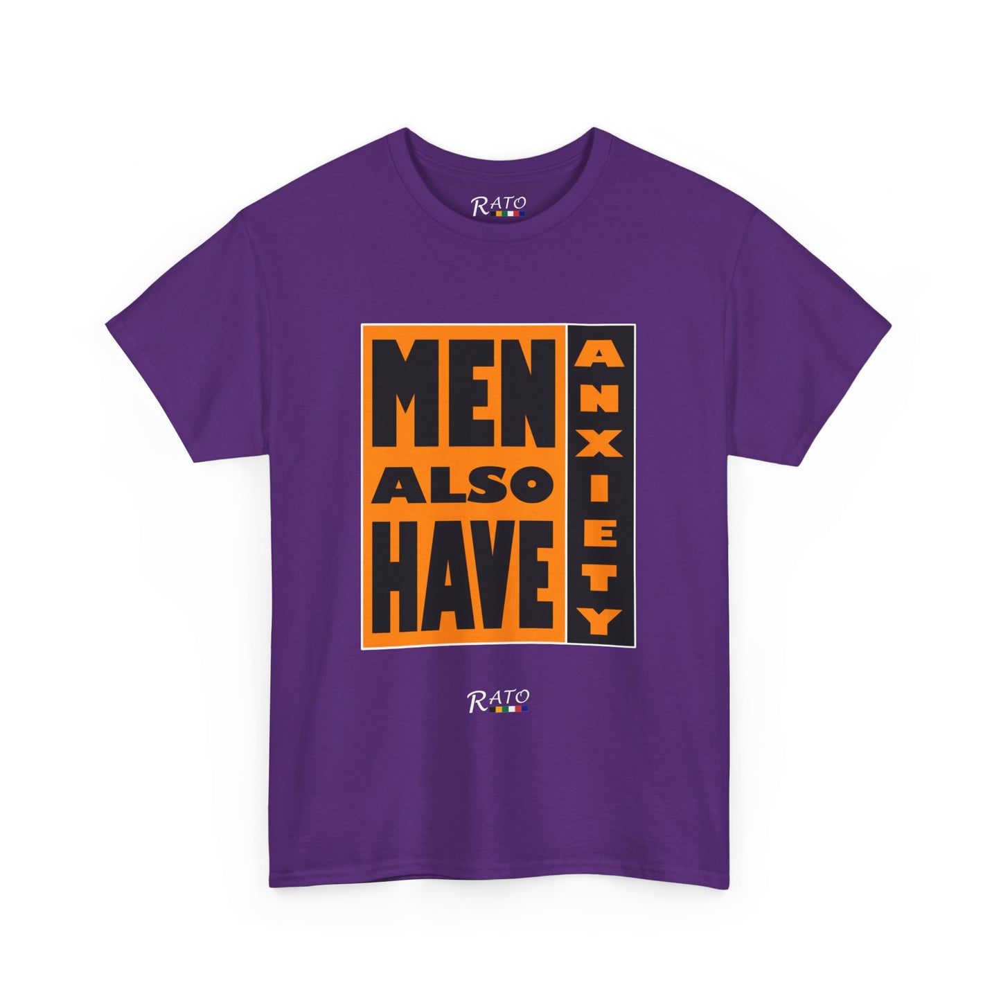 Men Also Have Axiety - Unisex Heavy Cotton Tee