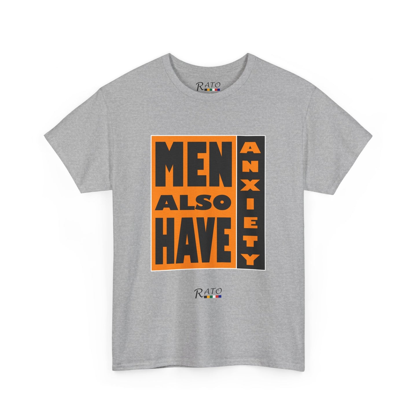 Men Also Have Axiety - Unisex Heavy Cotton Tee