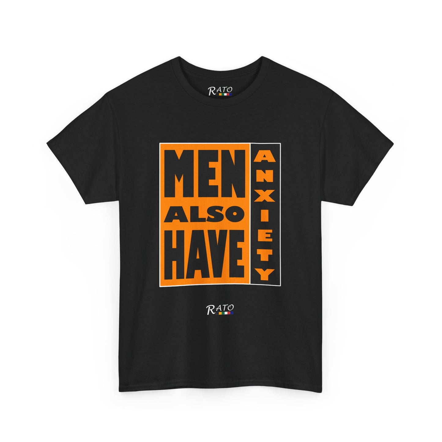 Men Also Have Axiety - Unisex Heavy Cotton Tee