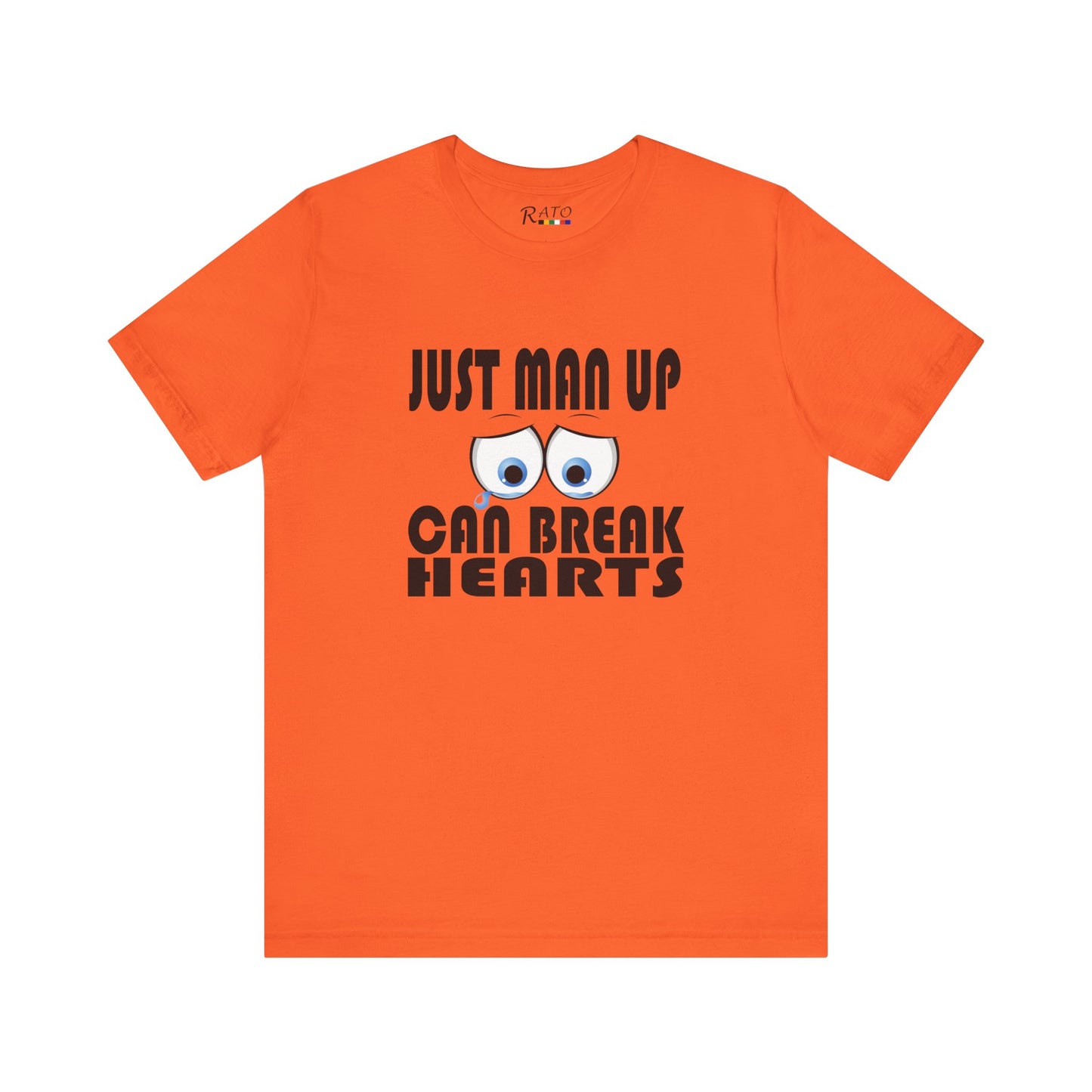 Just Man Up - Unisex Jersey Short Sleeve Tee