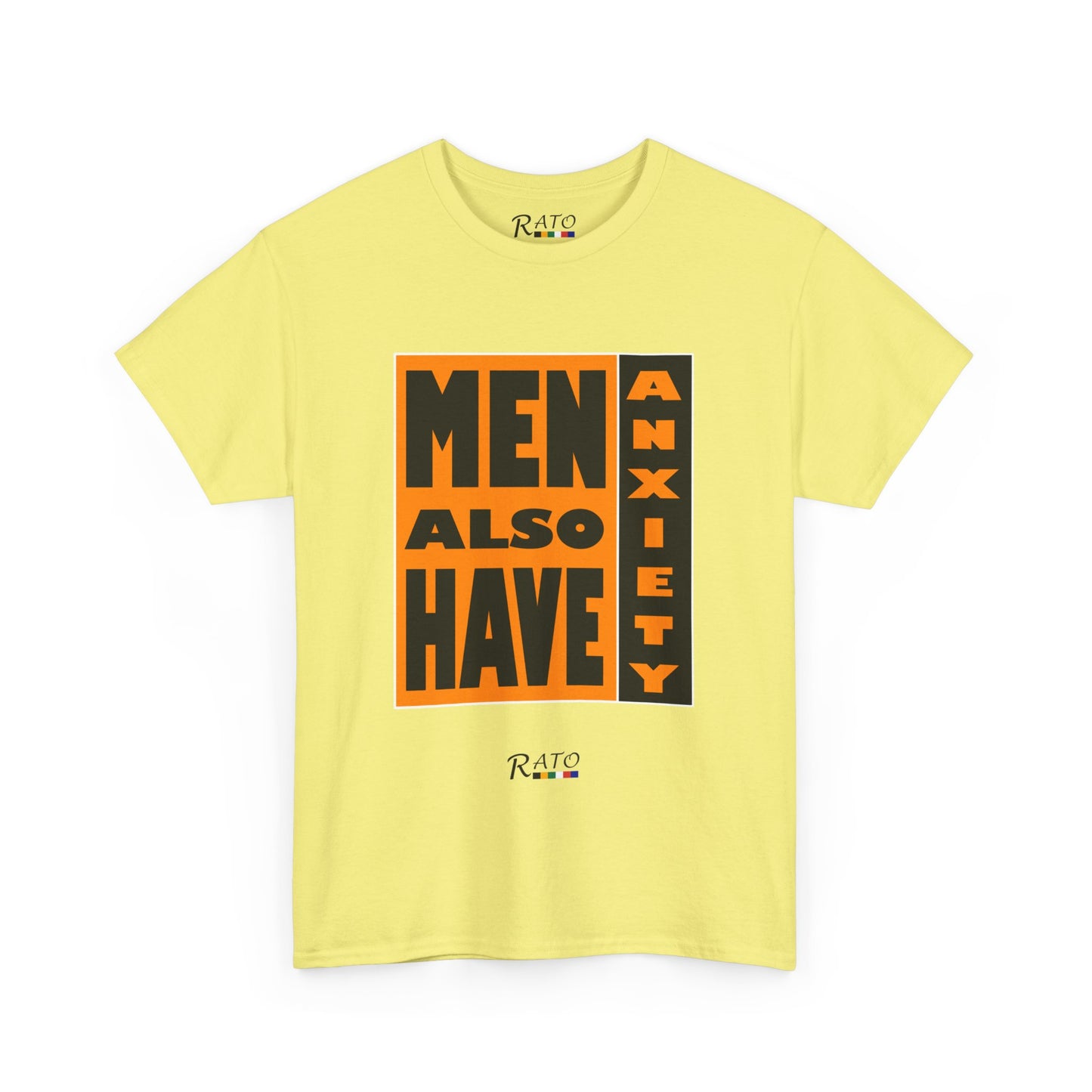 Men Also Have Axiety - Unisex Heavy Cotton Tee