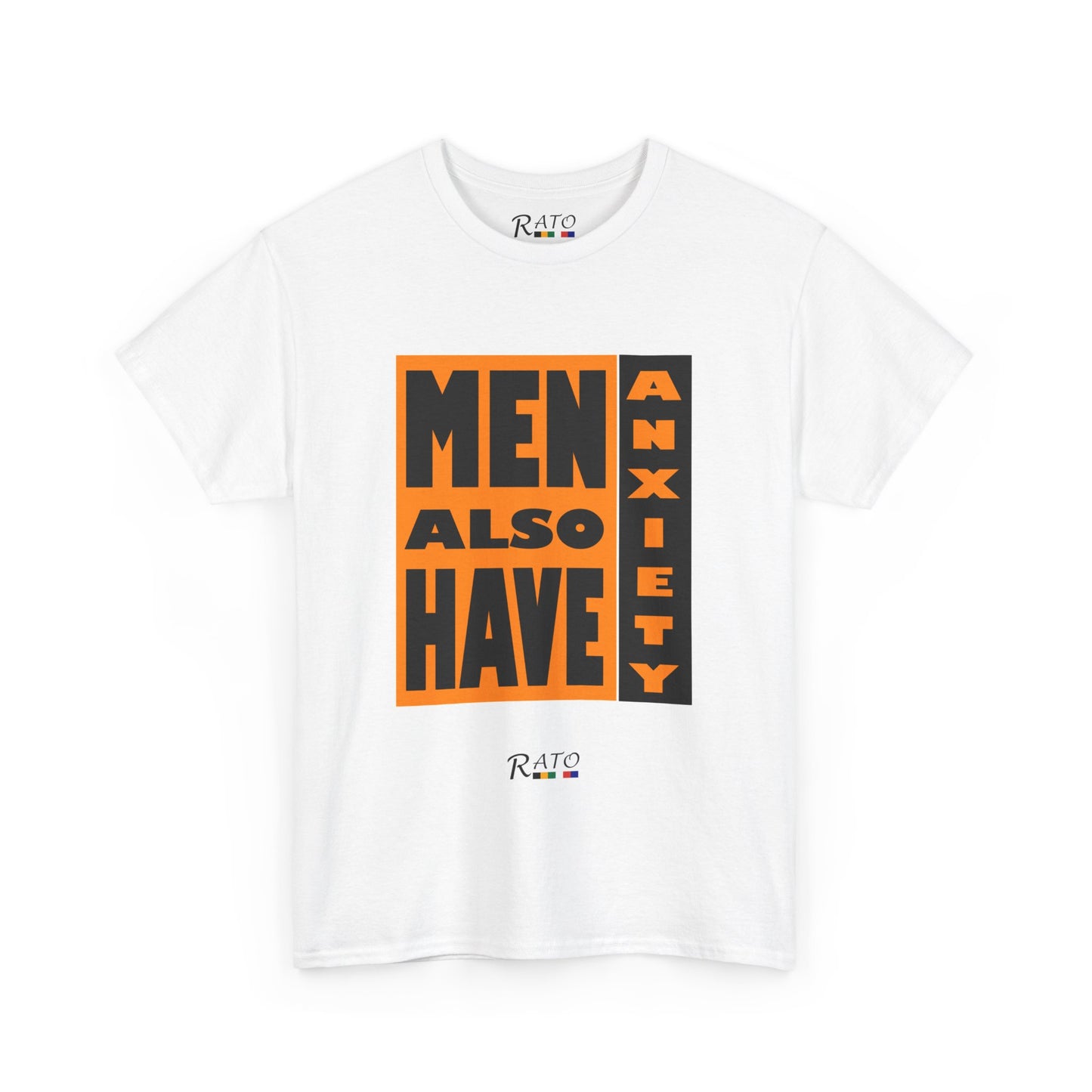 Men Also Have Axiety - Unisex Heavy Cotton Tee