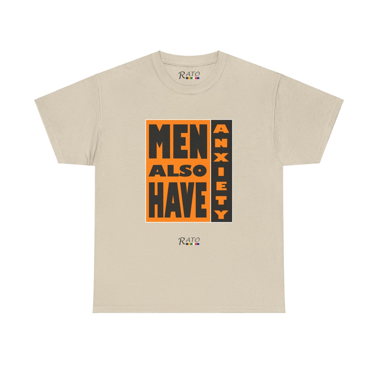 Men Also Have Axiety - Unisex Heavy Cotton Tee