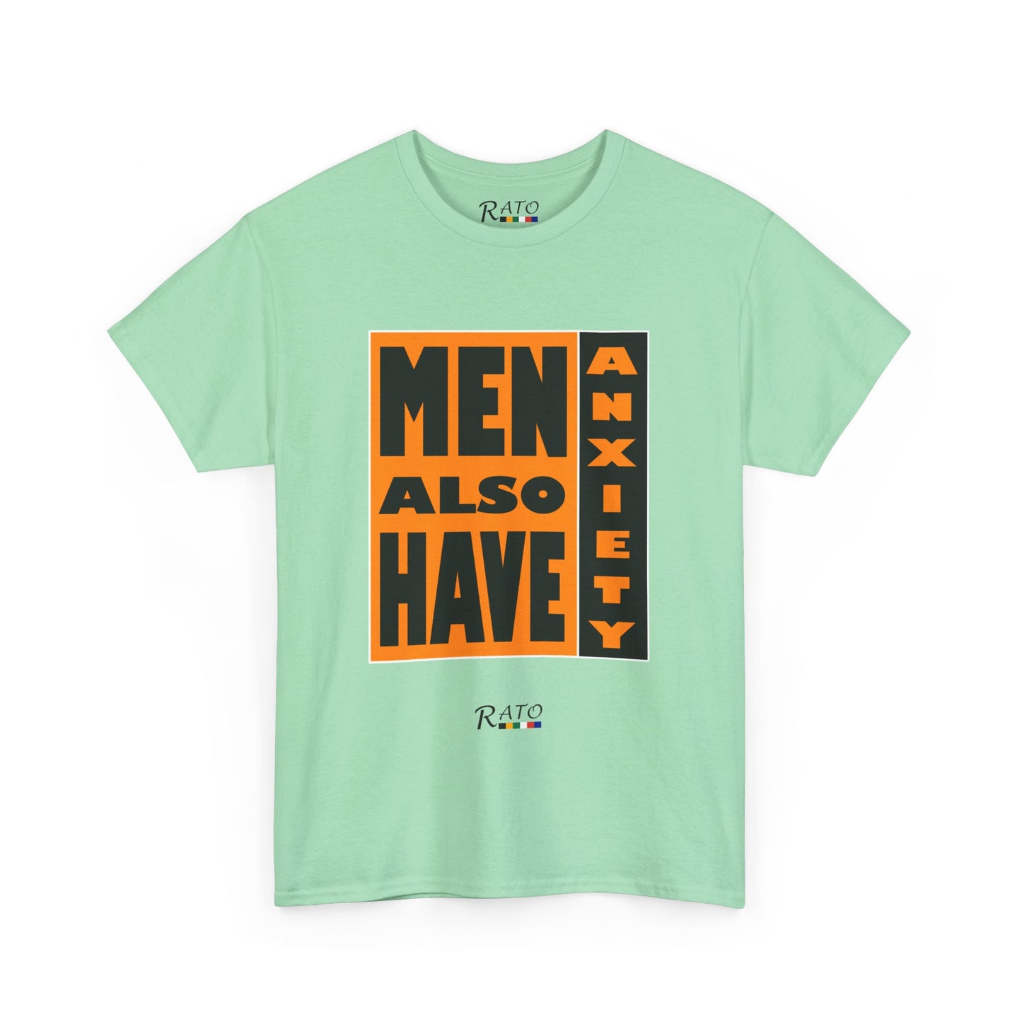 Men Also Have Axiety - Unisex Heavy Cotton Tee