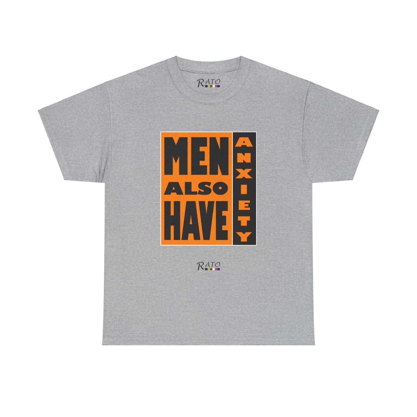 Men Also Have Axiety - Unisex Heavy Cotton Tee