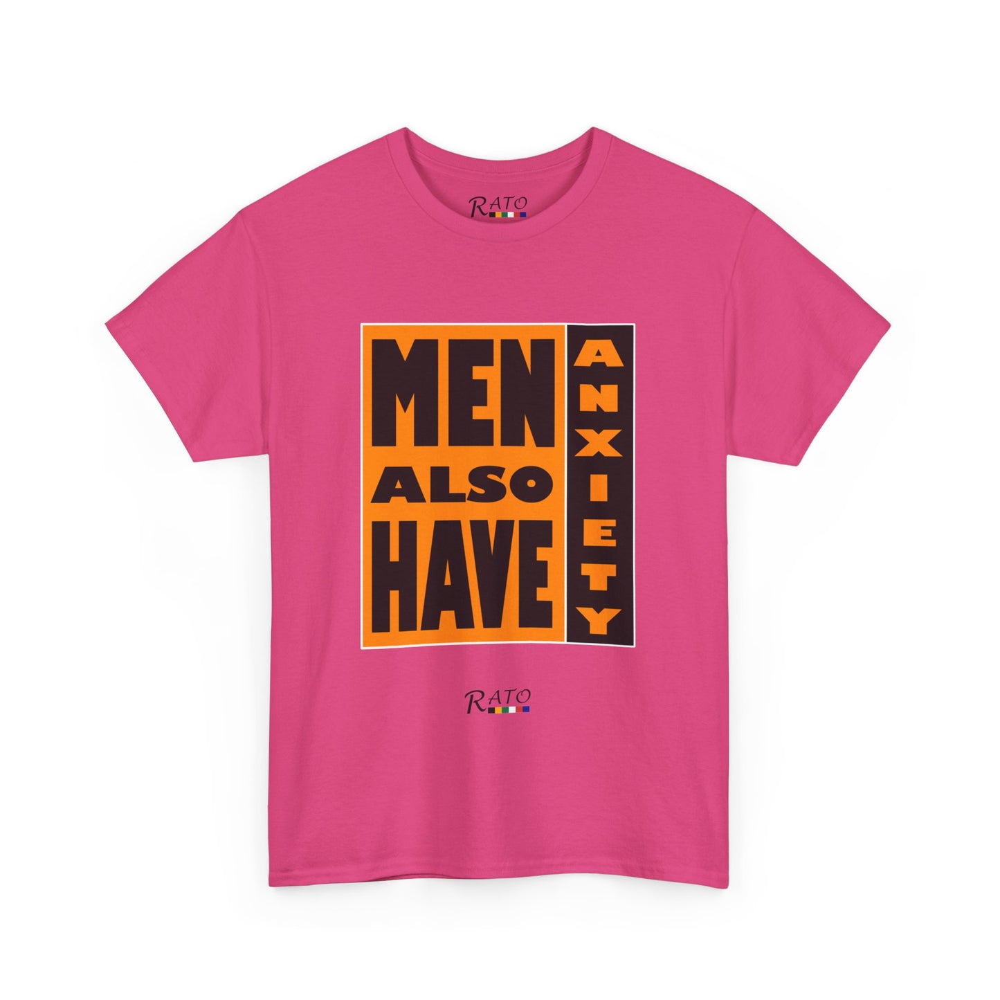 Men Also Have Axiety - Unisex Heavy Cotton Tee